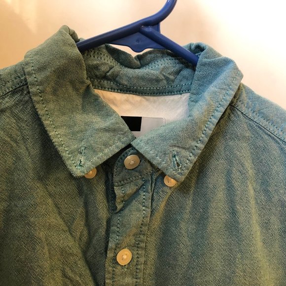 Topman Short Sleeve Shirt - Ocean Blue - Picture 6 of 8